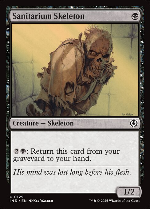 Sanitarium Skeleton - Innistrad Remastered - 129