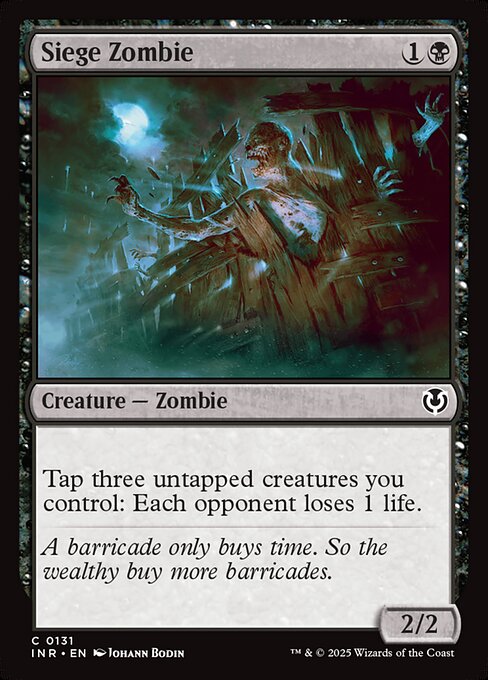 Siege Zombie - Innistrad Remastered - 131