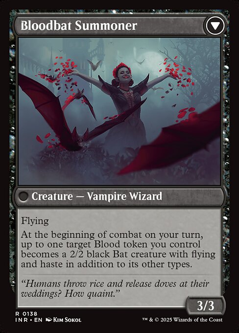 Voldaren Bloodcaster // Bloodbat Summoner - Innistrad Remastered - 138