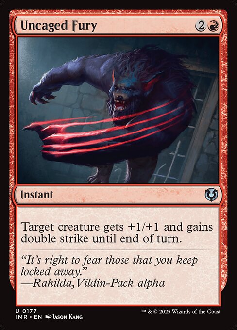 Uncaged Fury - Innistrad Remastered - 177