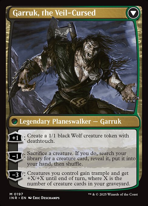 Garruk Relentless // Garruk, the Veil-Cursed - Innistrad Remastered - 197