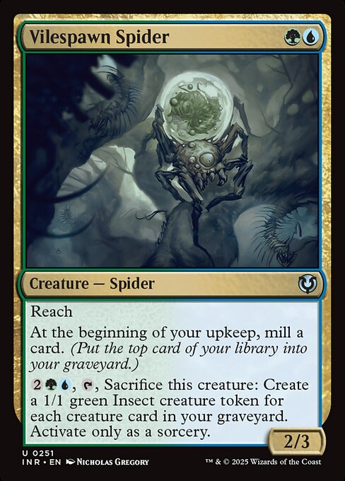 Vilespawn Spider - Innistrad Remastered - 251