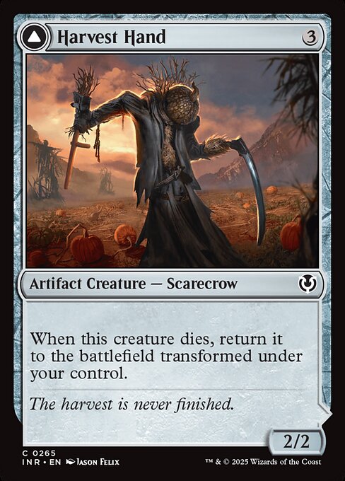 Harvest Hand // Scrounged Scythe - Innistrad Remastered - 265