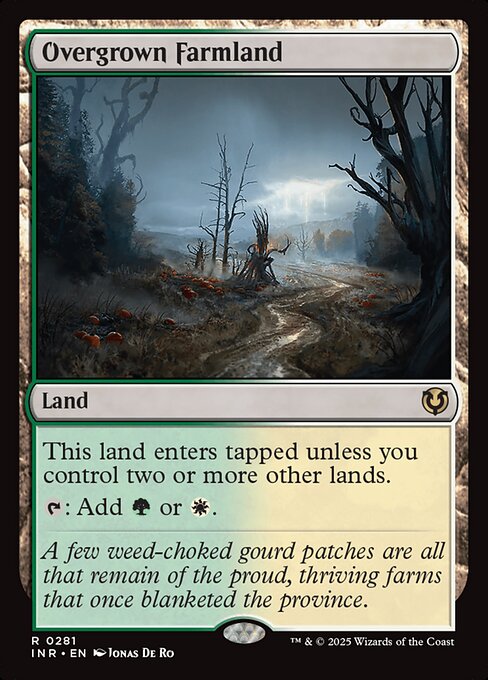 Overgrown Farmland - Innistrad Remastered - 281