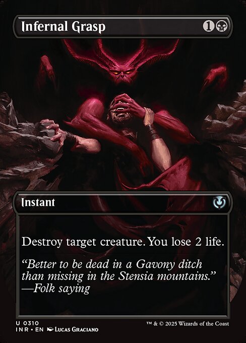 Infernal Grasp - Innistrad Remastered - 310