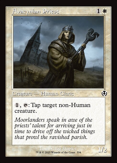 Avacynian Priest - Innistrad Remastered - 334