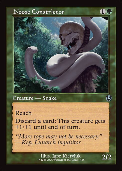 Noose Constrictor - Innistrad Remastered - 415