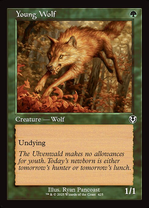 Young Wolf - Innistrad Remastered - 425