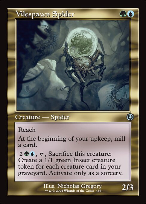 Vilespawn Spider - Innistrad Remastered - 436