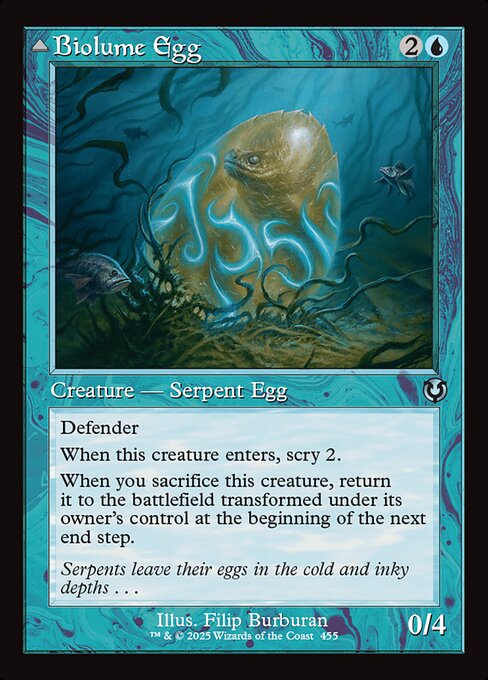 Biolume Egg // Biolume Serpent - Innistrad Remastered - 455