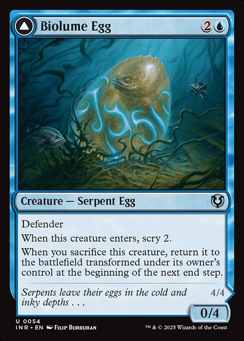 Biolume Egg // Biolume Serpent - Innistrad Remastered - 54