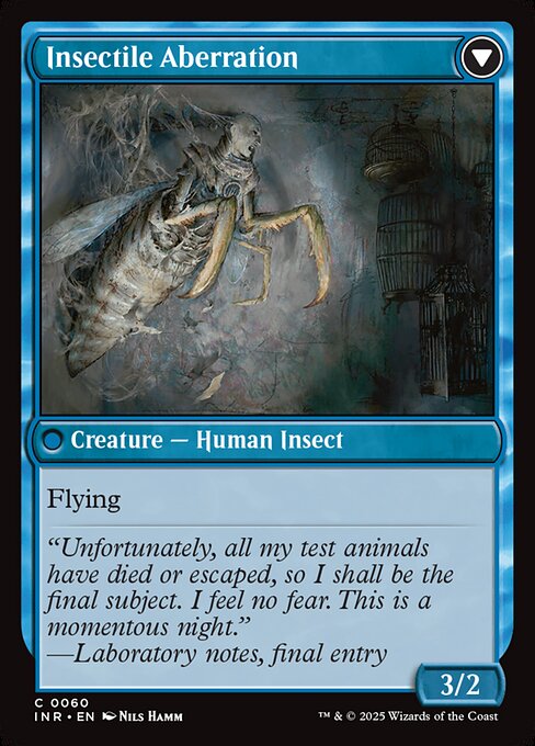 Delver of Secrets // Insectile Aberration - Innistrad Remastered - 60