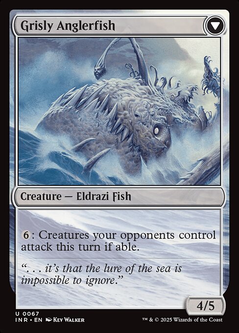 Grizzled Angler // Grisly Anglerfish - Innistrad Remastered - 67