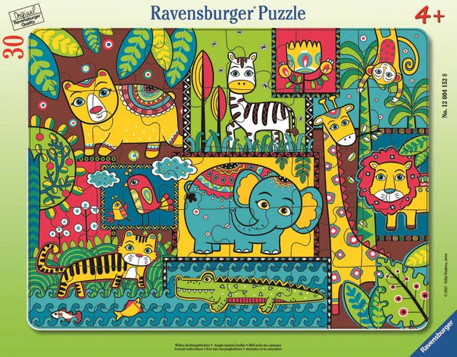 Jungle Animal Jumble 30pcs