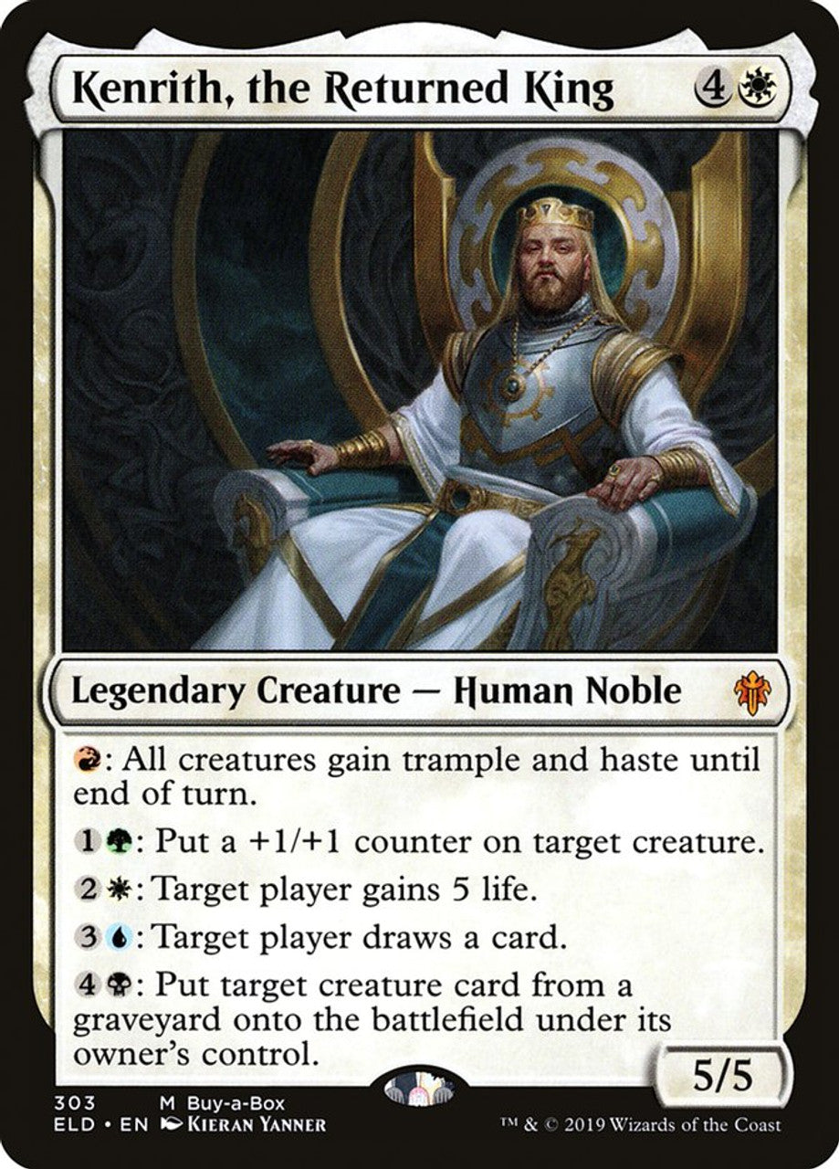 Kenrith, the Returned King - Throne of Eldraine - 303