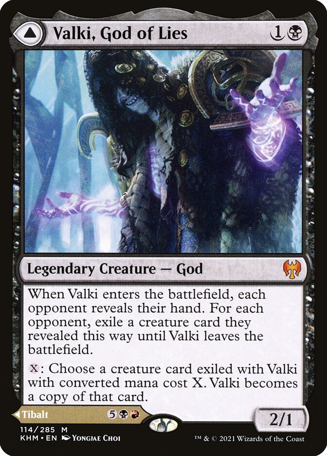 Valki, God of Lies // Tibalt, Cosmic Impostor - Kaldheim - 114