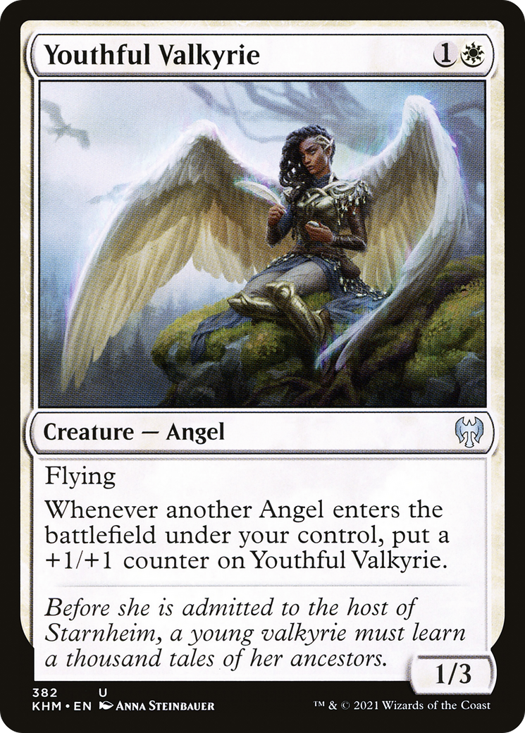 Youthful Valkyrie - Kaldheim - 382