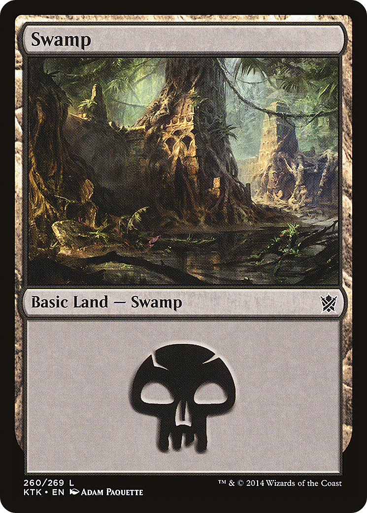 Swamp - Khans of Tarkir - 260