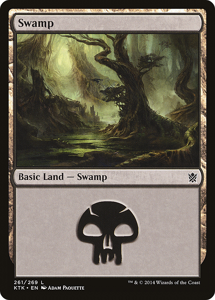 Swamp - Khans of Tarkir - 261