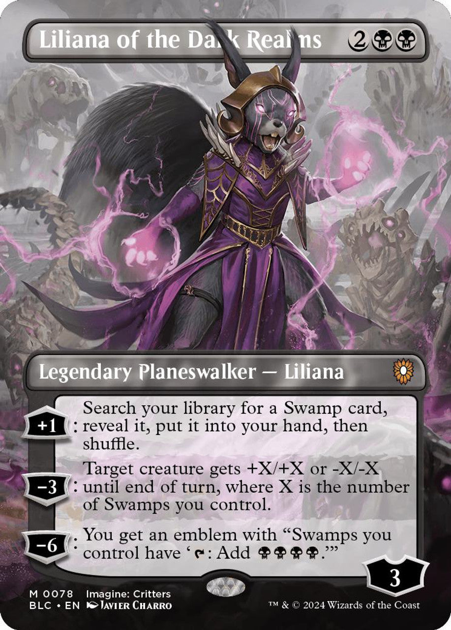 Liliana of the Dark Realms - Bloomburrow: Commander - 78