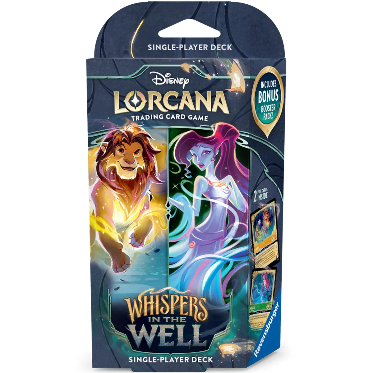 Disney Lorcana - Whispers in the Well - Starter Deck - Amber/Emerald ** Pre Order **