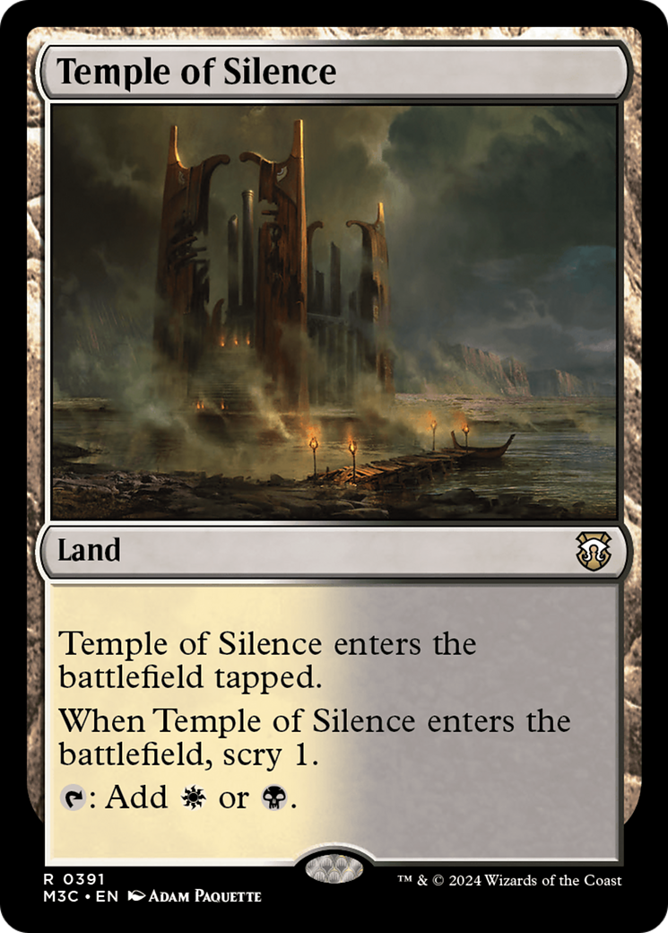 Temple of Silence - Modern Horizons 3: Commander - 391