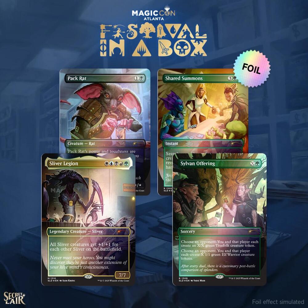 MTG Secret Lair - MagicCon: The Gathering (Rainbow Foil)
