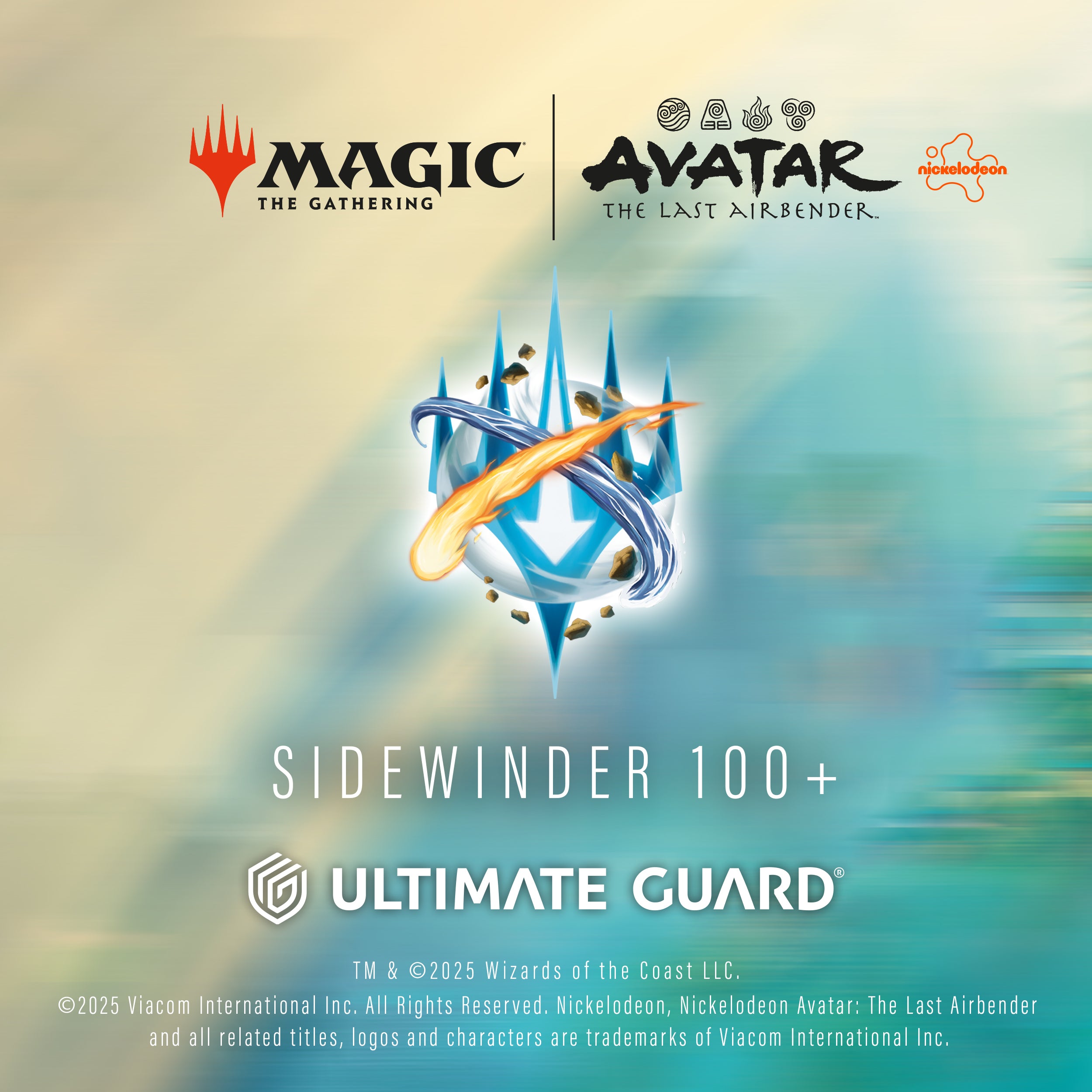 UG Deck Case - Sidewinder 133+ Xenoskin - MTG Avatar The Last Airbender **Pre Order**