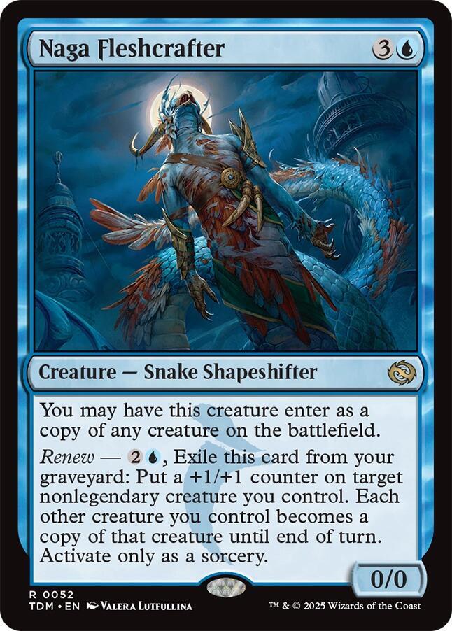Naga Fleshcrafter - Tarkir: Dragonstorm - 52