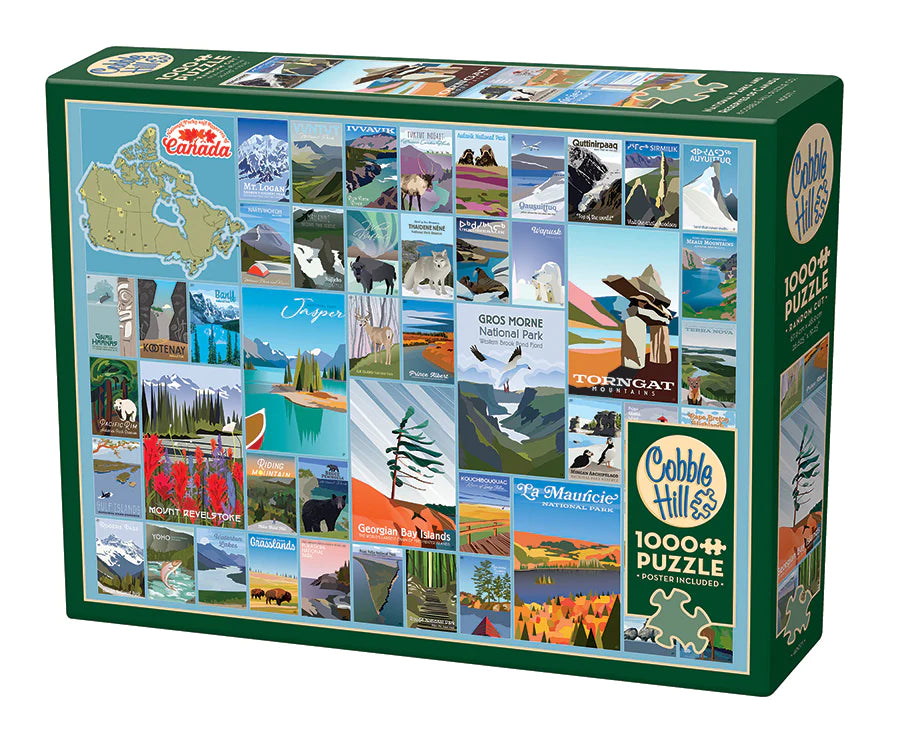 National Parks and Reserves of Canada 1000pcs