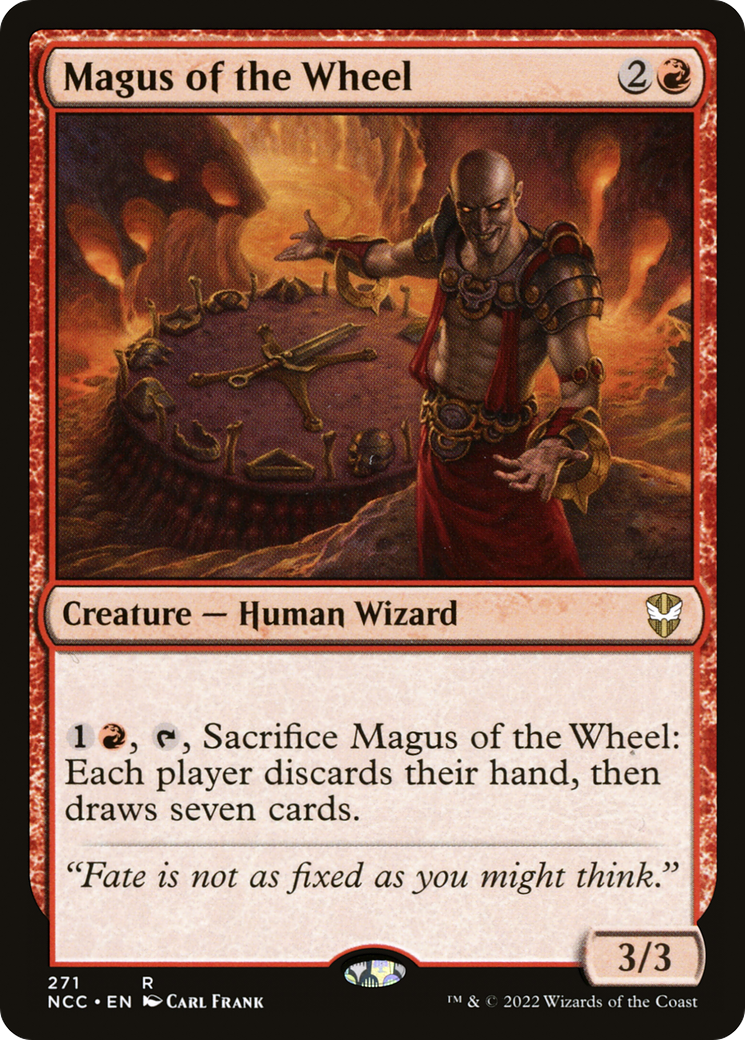 Magus of the Wheel - New Capenna Commander - 271