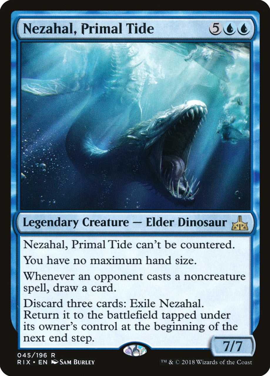 Nezahal, Primal Tide - Rivals of Ixalan - 45