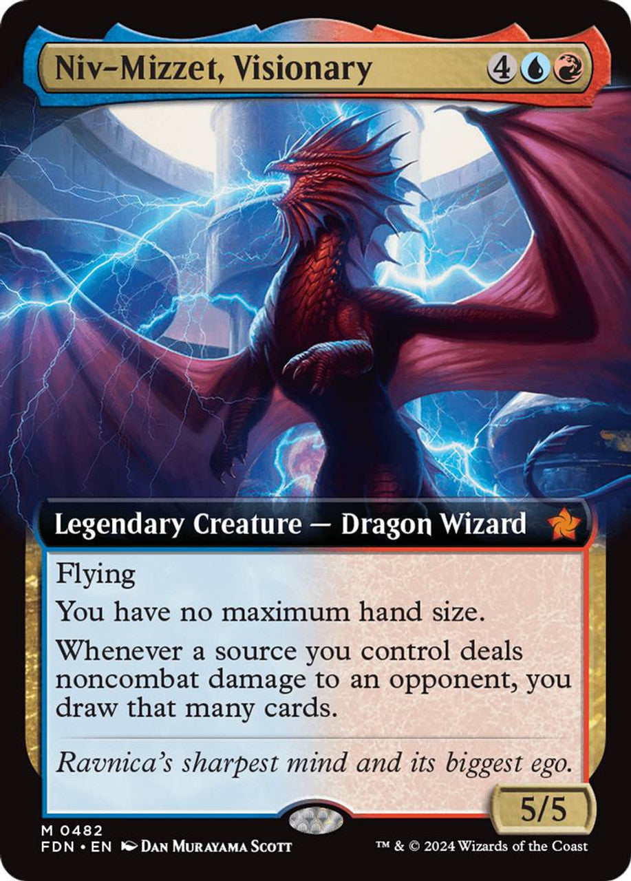 Niv-Mizzet, Visionary - Foundations - 482