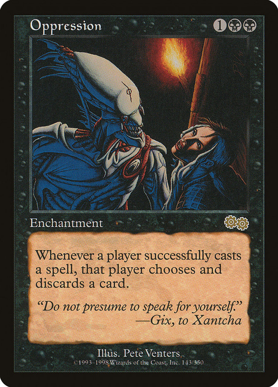 Oppression - Urza's Saga