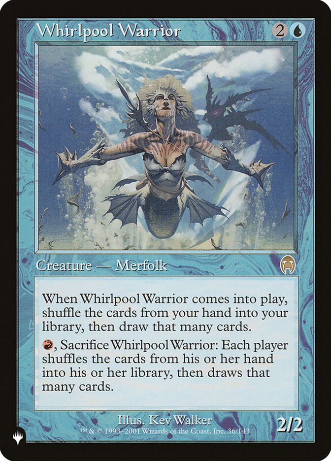 Whirlpool Warrior - The List - APC36