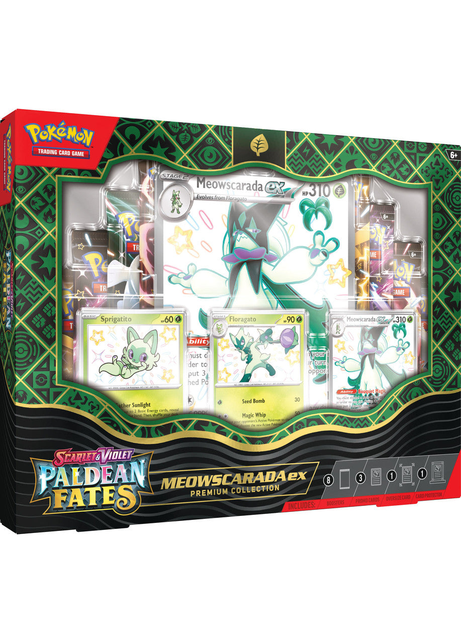 Pokémon TCG: Scarlet & Violet - Paldean Fates - Premium Collection - Meowscarada ex