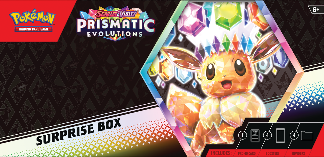 Pokemon Prismatic Evolutions Surprise Box **Pre Order**