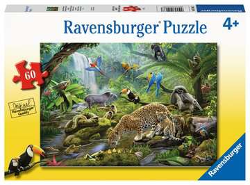 Rainforest Animals 60pcs