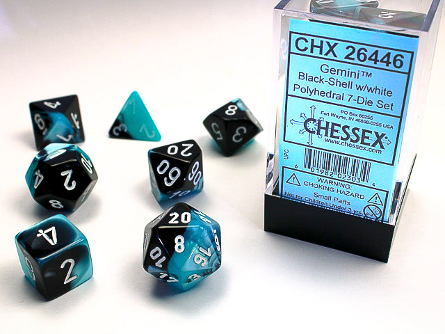 Chessex: Polyhedral 7-Dice Set - Gemini