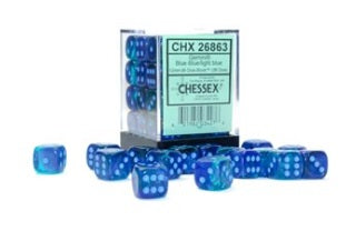 Chessex: 12mm 36D6 Dice Block - Gemini