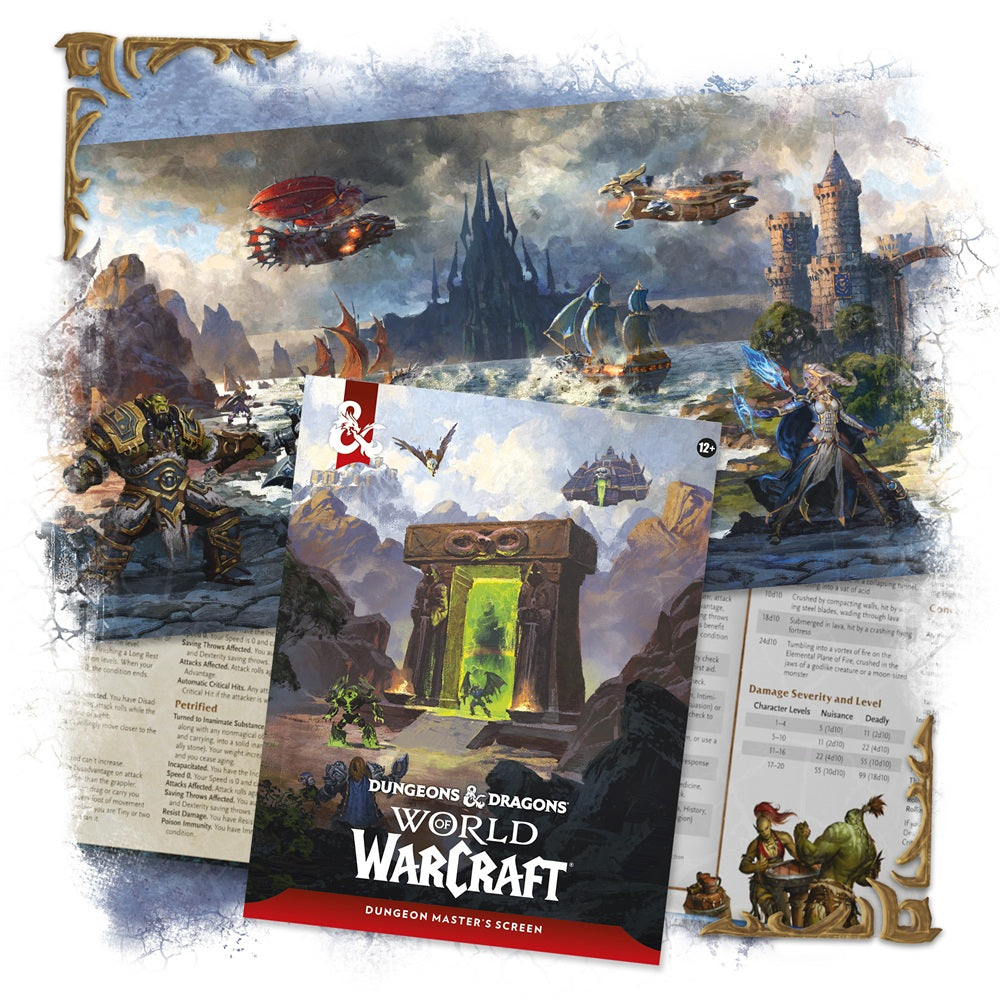 DND RPG WORLD OF WARCRAFT DM SCREEN *PRE-ORDER*
