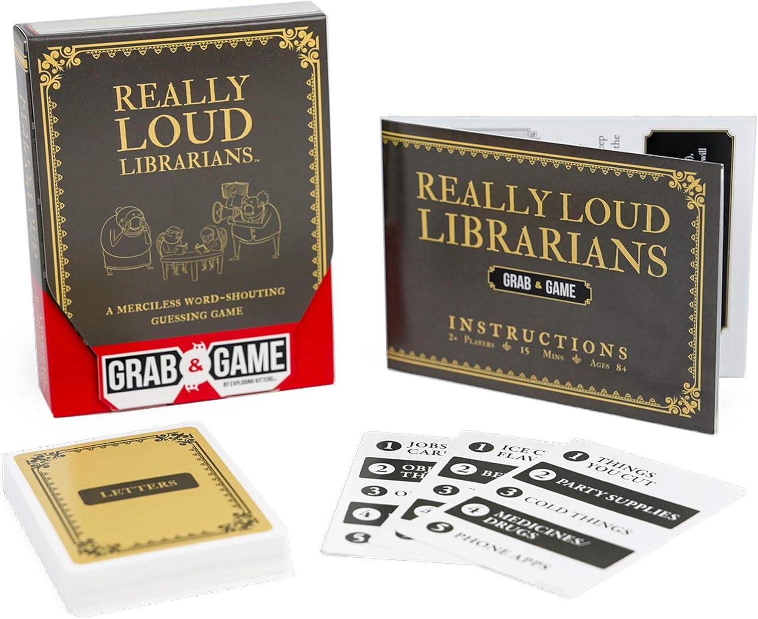 Grab and Game - Really Loud Librarians