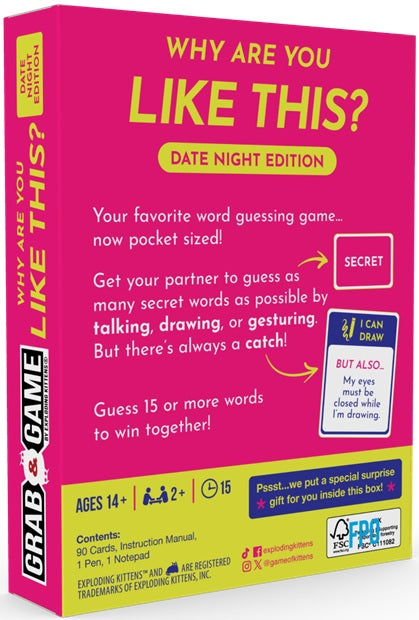 Grab and Game - Why Are You Like This - Date Night Edition