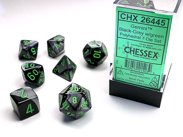 Chessex: Polyhedral 7-Dice Set - Gemini