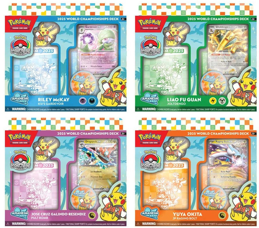 POKEMON WORLD CHAMPIONSHIPS DECK 2025 **Pre-Order**