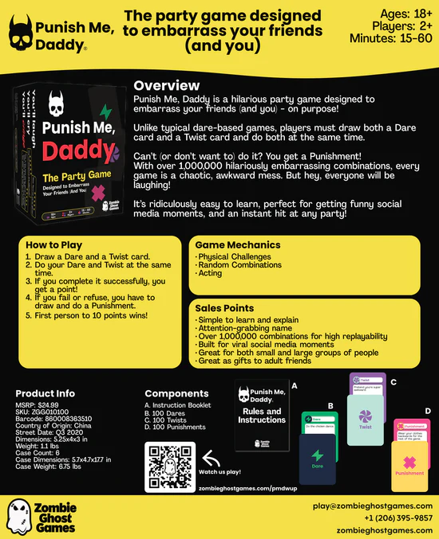 Punish Me, Daddy Second Edition **Pre-Order**