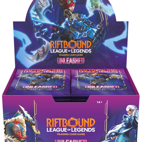 Riftbound League of Legends TCG - Unleashed - Booster Box Riftbound League of Legends TCG - Unleashed - Booster Box