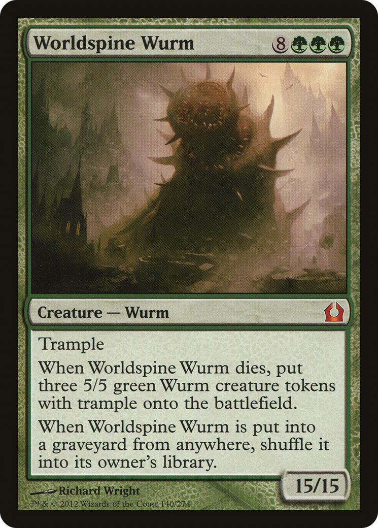 Worldspine Wurm - Return to Ravnica - 140