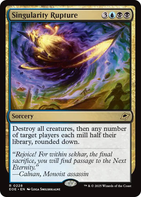 Singularity Rupture - Edge of Eternities (EOE) - 228
