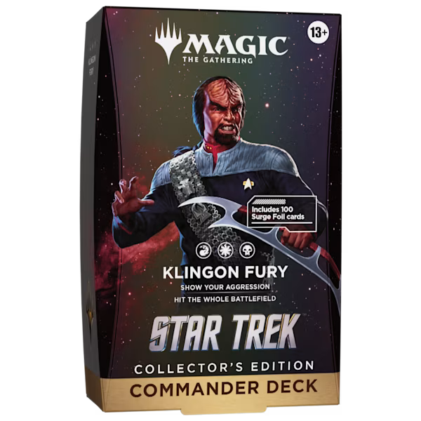 MTG Star Trek - Collector Commander Deck - Set of 4 **Pre Order**
